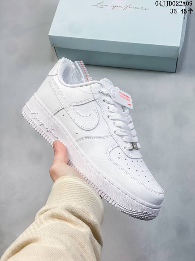 公司级带半码 耐克nike Air Force 1 Low 空军一号低帮休闲板鞋 打造纯正空军版型#专注外贸渠道 全掌内置蜂窝气垫 #原盒配件 原厂中底钢印、拉