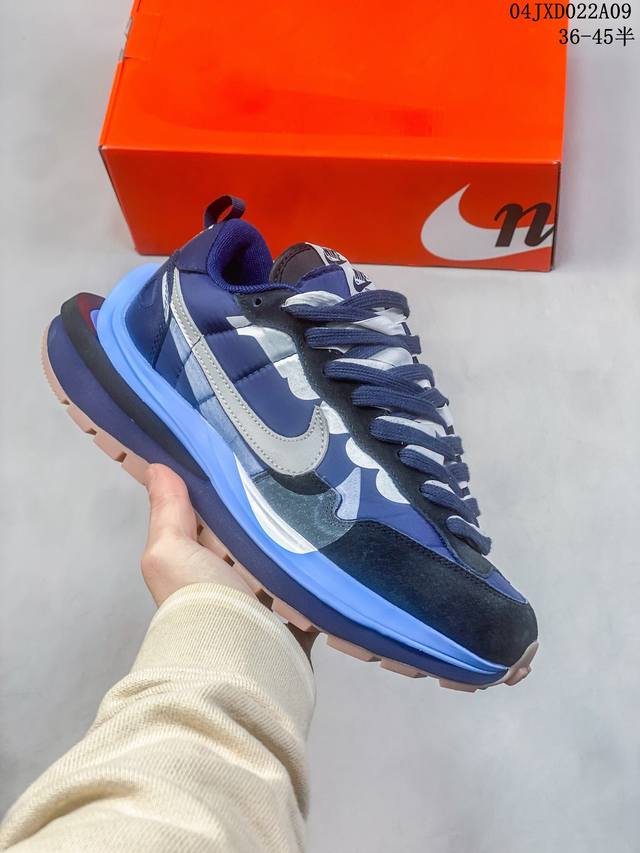 耐克 Sacai X Nike Vaporwaffle 3.0 华夫三代 3.0走秀重磅联名款运动鞋，男女鞋真标半码制，升级正确5层组合鞋底型，东莞百宏织唛双鞋