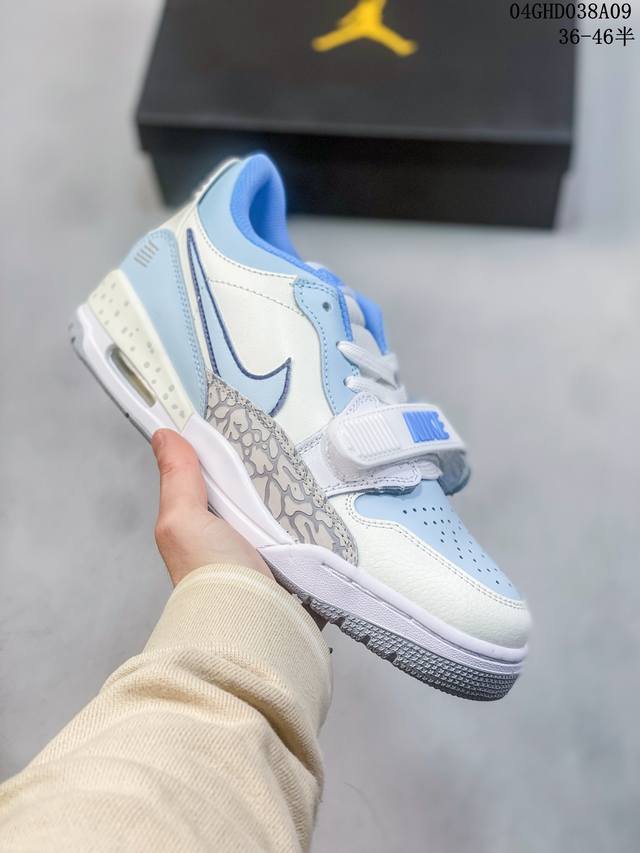 公司级带半码nike Air Jordan Legacy 312 Low 乔丹最强三合一混合版 性价比天花板有着交错结合的设计，它的名字就展现出它所包含的鞋款元