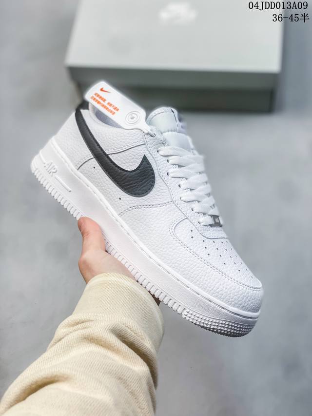 公司级带半码 耐克nike Air Force 1 Low 空军一号低帮休闲板鞋 打造纯正空军版型#专注外贸渠道 全掌内置蜂窝气垫 #原盒配件 原厂中底钢印、拉