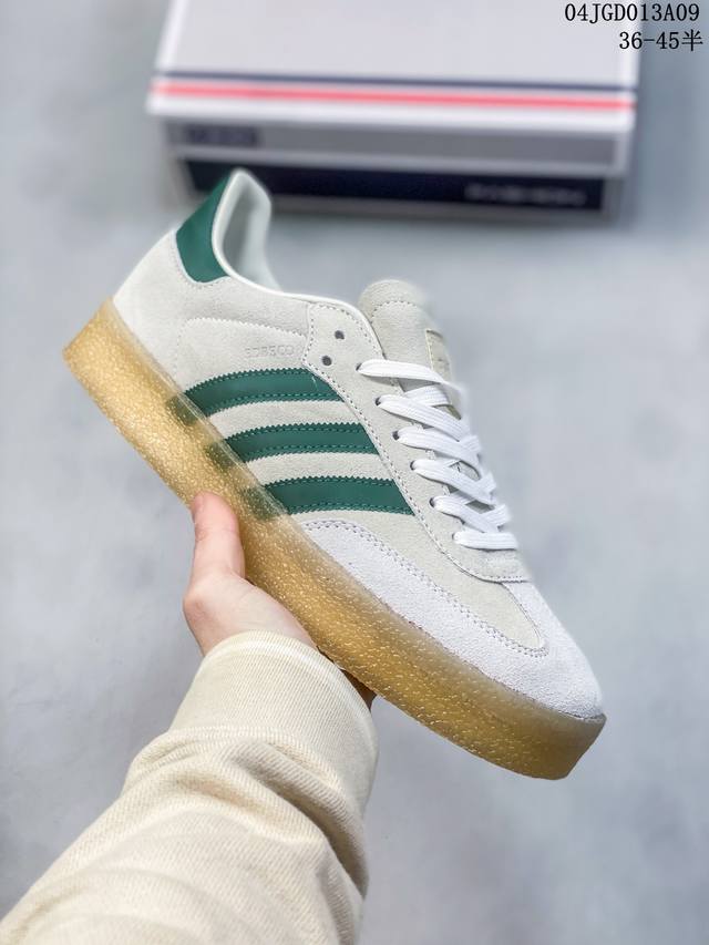 Adidas Originals Sambae 阿迪达斯三叶草运动休闲厚底板鞋女款尺码36-40半 36-45半 编码：04Jgd013A09