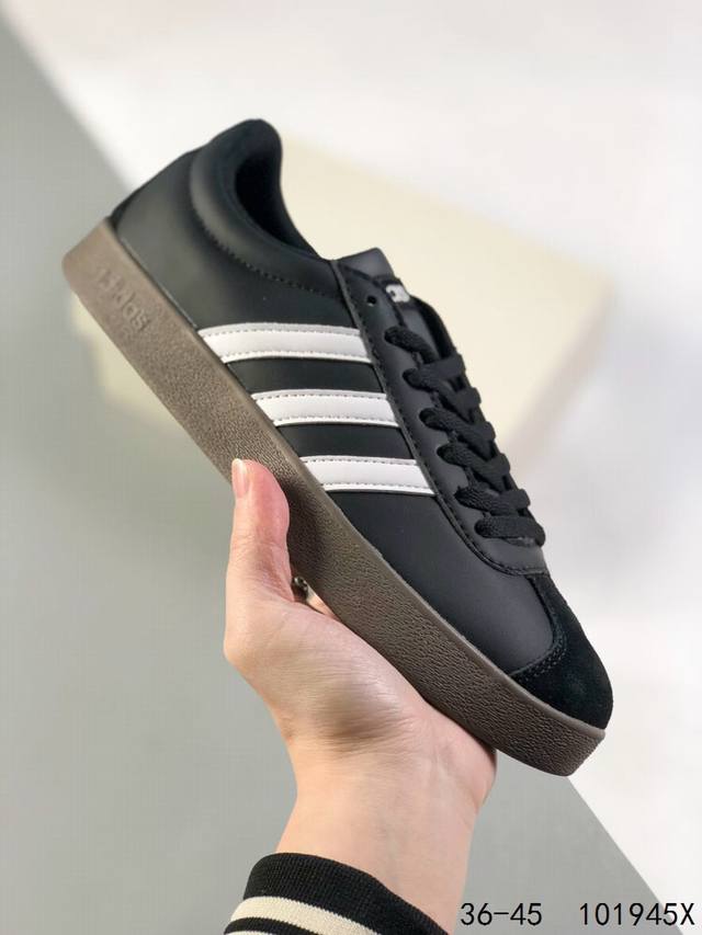 真标带半码！ 阿迪达斯adidas Neo Vl Court 2.0 时尚潮流休闲运动板鞋 尺码:36-45 Id：101945X