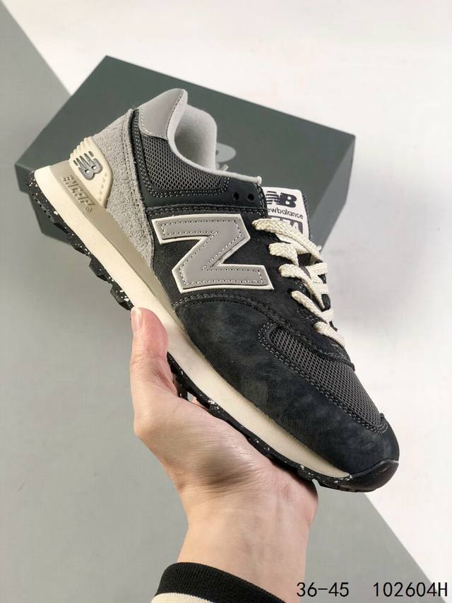 真标带半码！ 新百伦 New Balance Nb574系列 时尚复古百搭防滑休闲运动跑步鞋 Size：如图 Id：102604H