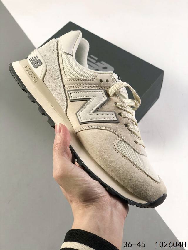 真标带半码！ 新百伦 New Balance Nb574系列 时尚复古百搭防滑休闲运动跑步鞋 Size：如图 Id：102604H