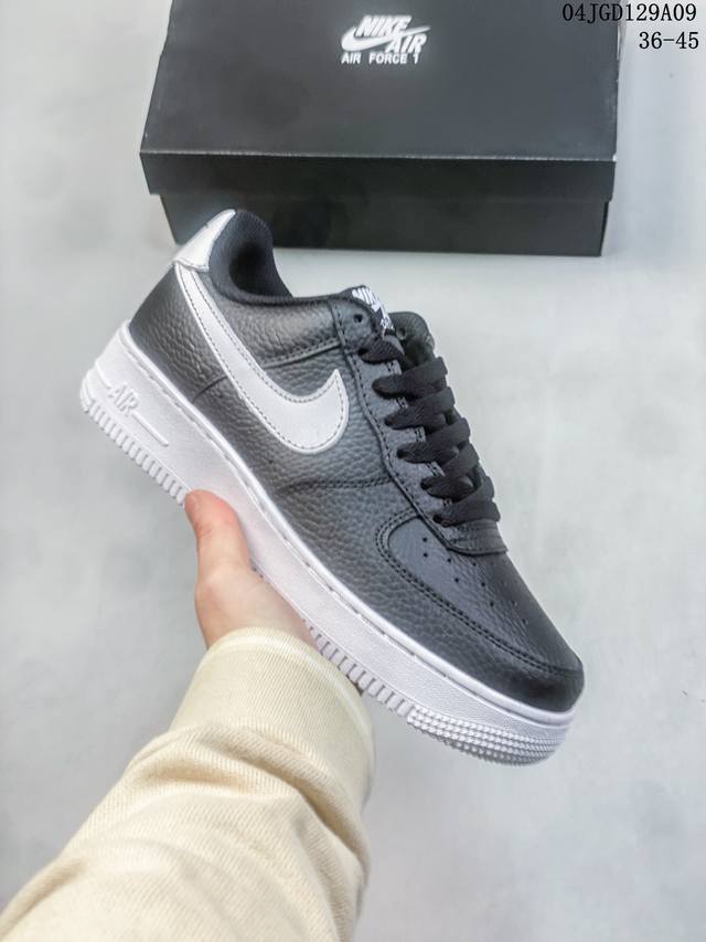 公司级带半码 耐克nike Air Force 1 Low 空军一号低帮休闲板鞋 打造纯正空军版型#专注外贸渠道 全掌内置蜂窝气垫 #原盒配件 原厂中底钢印、拉