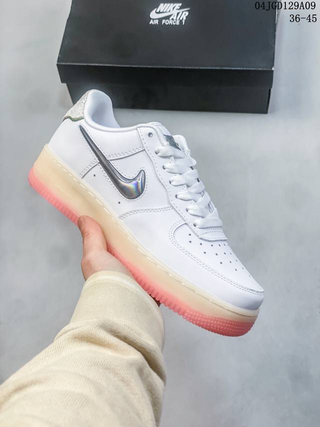 公司级带半码 耐克nike Air Force 1 Low 空军一号低帮休闲板鞋 打造纯正空军版型#专注外贸渠道 全掌内置蜂窝气垫 #原盒配件 原厂中底钢印、拉