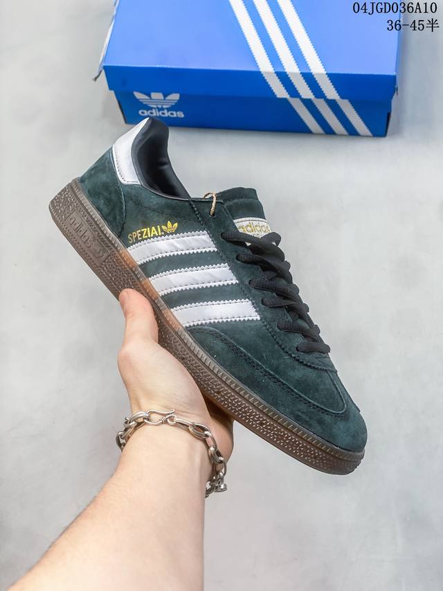 Adidas 三叶草 Handball Spezial 男女低帮复古休闲板鞋 If3741 尺码36-45半 编码：04Jgd036A10