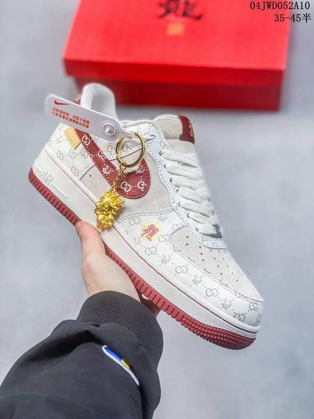 公司级带半码 耐克nike Air Force 1 Low 空军一号低帮休闲板鞋 打造纯正空军版型#专注外贸渠道 全掌内置蜂窝气垫 #原盒配件 原厂中底钢印、拉