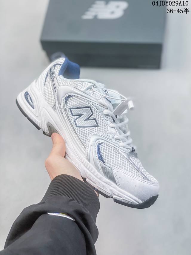 真标带半码new Balance Mr530 新百伦复古休闲跑步鞋 织物材质 真标带半码 尺码36-45半 04Jdy029A10