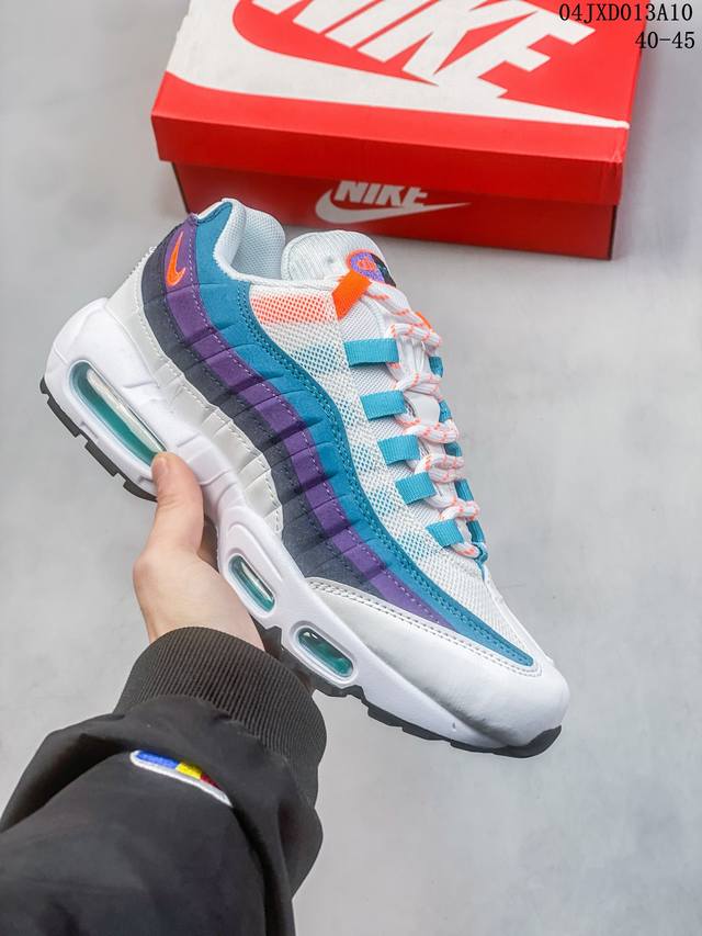 耐克 Nike Air Max 95 黑灰 低帮复古气垫跑步鞋 Dx2657 001 尺码40-45 编码：04Jxd013A10