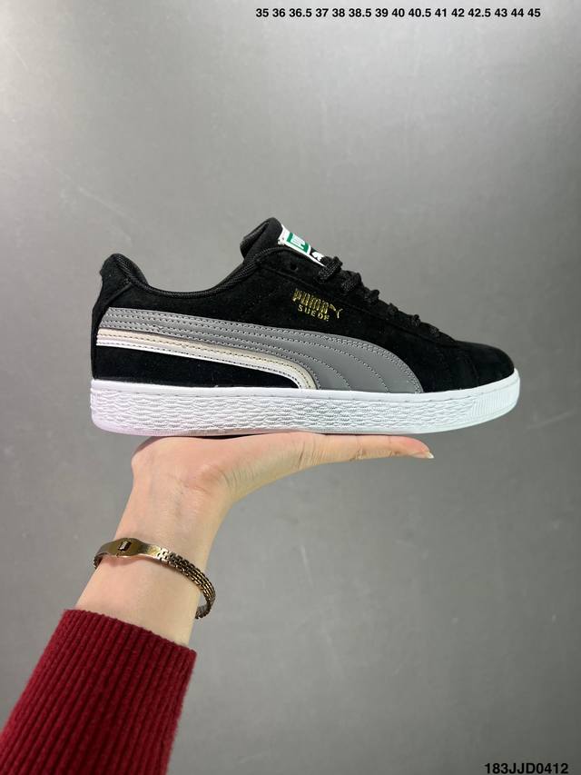 彪马puma Suede Skate 反绒休闲运动滑板板鞋时尚男女鞋 货号：381175 08 Size：如图所示 编码：183Jjd0412