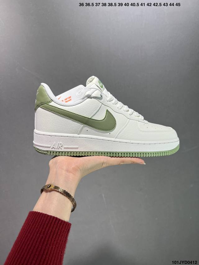 公司级nike Air Force1 全新配色 #原楦头原纸板 打造纯正空军版型#专注外贸渠道 全掌内置蜂窝气垫 #原盒配件 原厂中底钢印、拉帮完美 货号:Dv