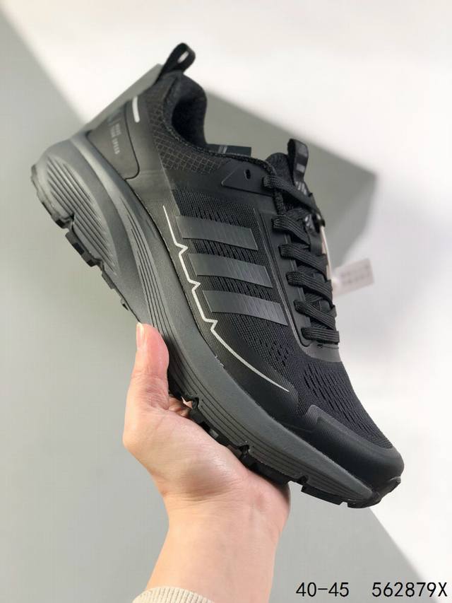 阿迪达斯adidas More Than Speed 防滑耐磨 透气网面 轻盈休闲运动跑鞋 货号:Fe3001 尺码:40-45 Id:562879X