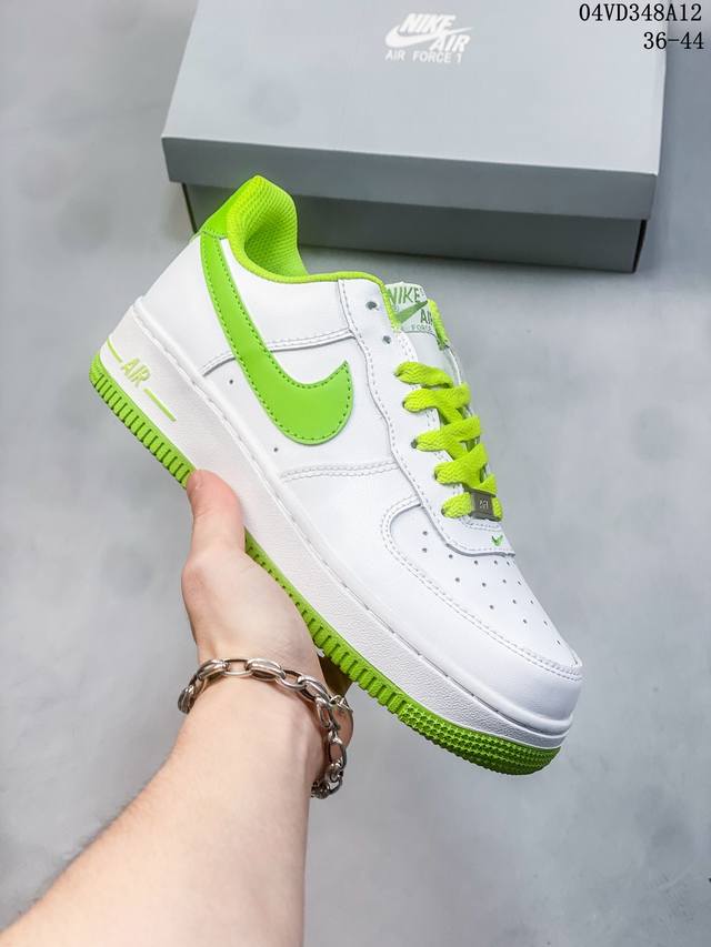 公司级带半码 耐克nike Air Force 1 Low 空军一号低帮休闲板鞋 打造纯正空军版型#专注外贸渠道 全掌内置蜂窝气垫 #原盒配件 原厂中底钢印、拉