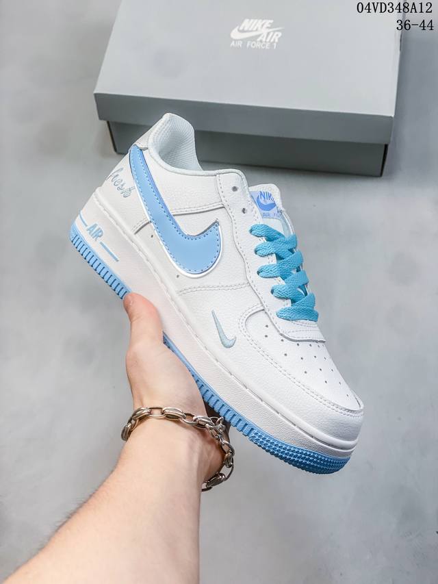 公司级带半码 耐克nike Air Force 1 Low 空军一号低帮休闲板鞋 打造纯正空军版型#专注外贸渠道 全掌内置蜂窝气垫 #原盒配件 原厂中底钢印、拉