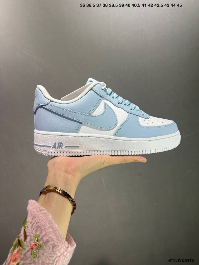 公司级nk Air Force 1‘07 Low ”Join Forces“ 空军一号低帮休闲板鞋 Dq7664-100 #鞋面竟有三种 Swoosh！鞋款整体