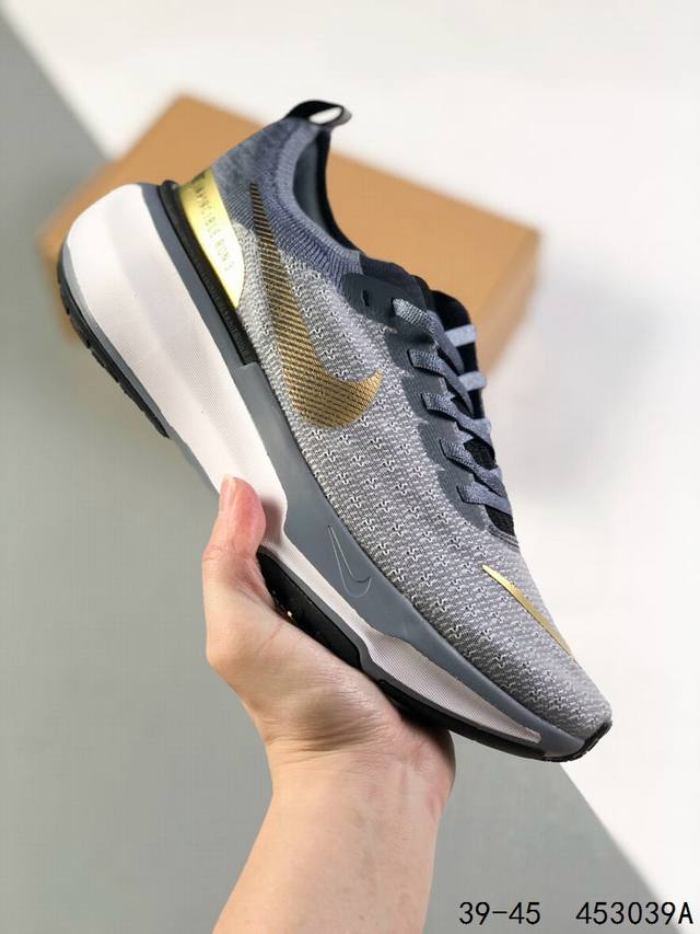 公司级真标带半码！ 耐克nike Zoomx Invincible Run Fk3 短跑马拉松系带系列轻量休闲运动慢跑鞋 Id:453039A