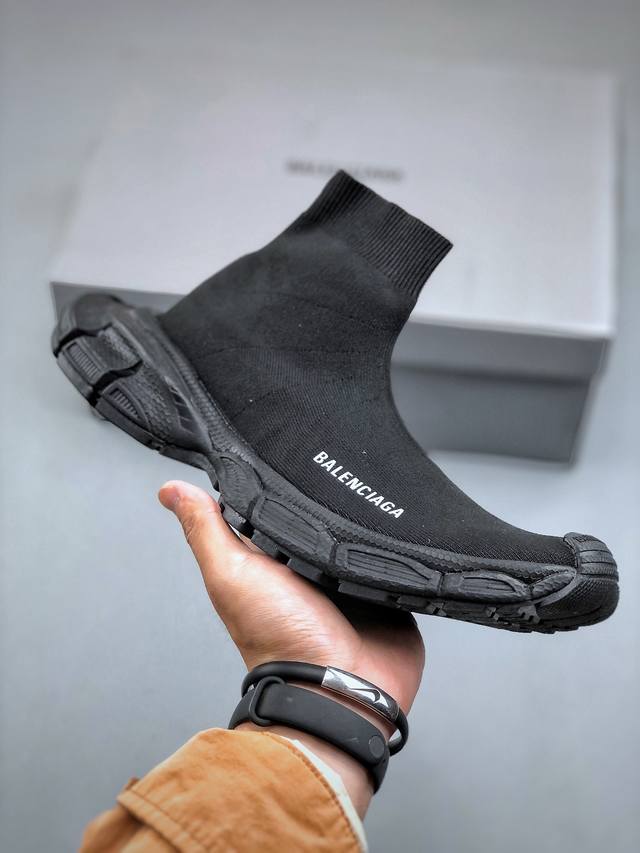 Balenciaga Phantom Sneaker 3Xl 袜套巴黎世家全新十代半拖潮流跑鞋 原厂原档案开发 原盒原标 原厂组合底开模 采用原厂材料所有细节做