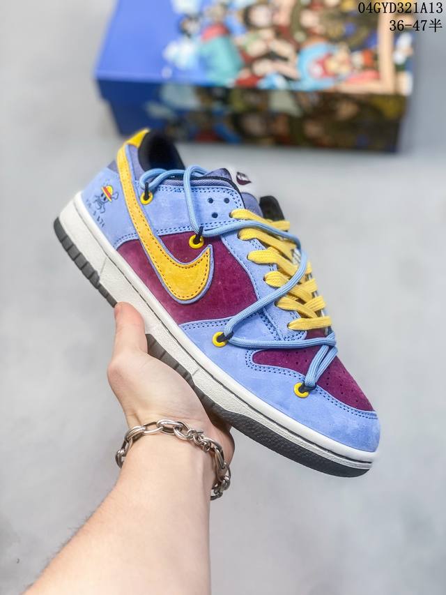 公司级头层真标带半码 耐克nike Sb Dunk Low Pro绑带扣篮系列复古低帮休闲运动滑板板鞋。采用脚感柔软舒适zoomair气垫，有效吸收滑板等极限运