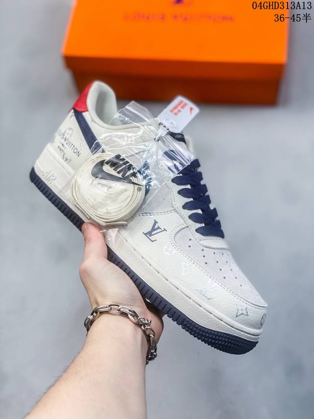 核心私 公司级带半码 耐克nike Air Force 1 Low 空军一号低帮休闲板鞋 打造纯正空军版型#专注外贸渠道 全掌内置蜂窝气垫 #原盒配件 原厂中底