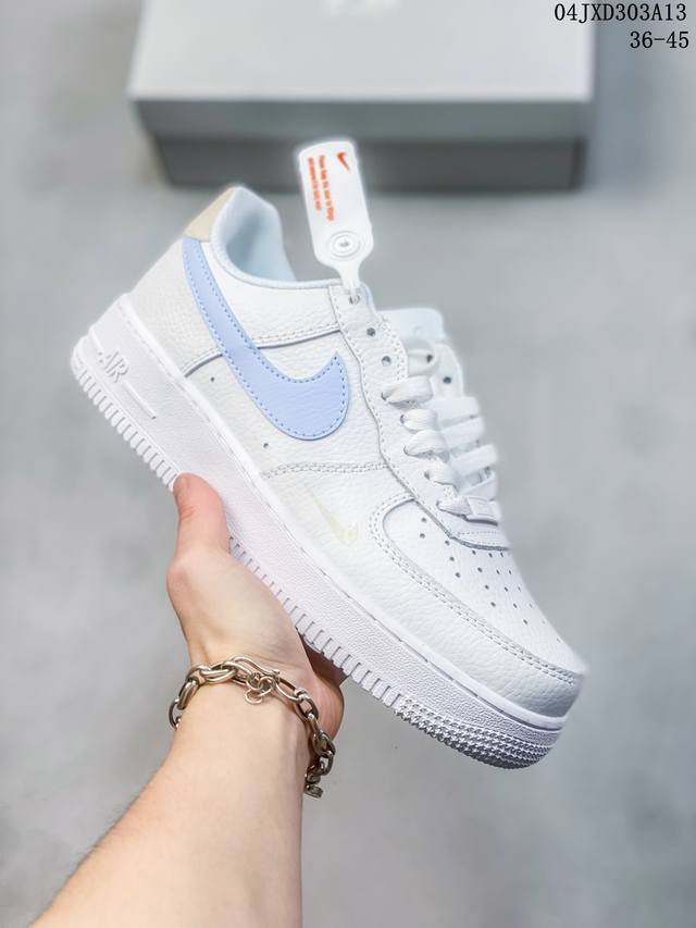 公司级带半码 耐克nike Air Force 1 Low 空军一号低帮休闲板鞋 打造纯正空军版型#专注外贸渠道 全掌内置蜂窝气垫 #原盒配件 原厂中底钢印、拉