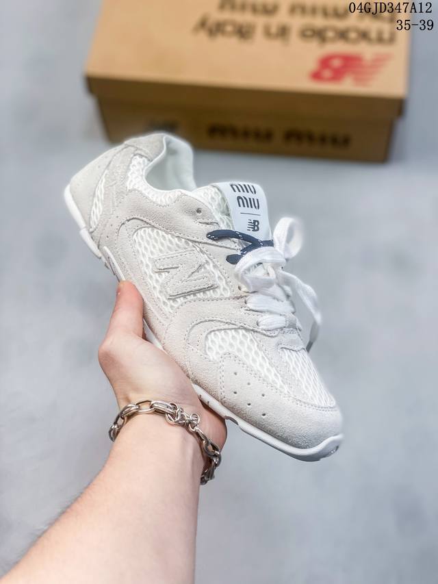 核心私 Size:35-39 Miumiu缪缪 X New Balance Nb530 情侣款 休闲 运动鞋 阿甘鞋 德训鞋 原版开发 经典nb530运动鞋中汲