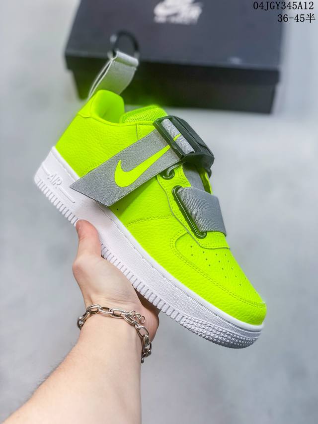 公司级带半码 耐克nike Air Force 1 Low 空军一号低帮休闲板鞋 打造纯正空军版型#专注外贸渠道 全掌内置蜂窝气垫 #原盒配件 原厂中底钢印、拉