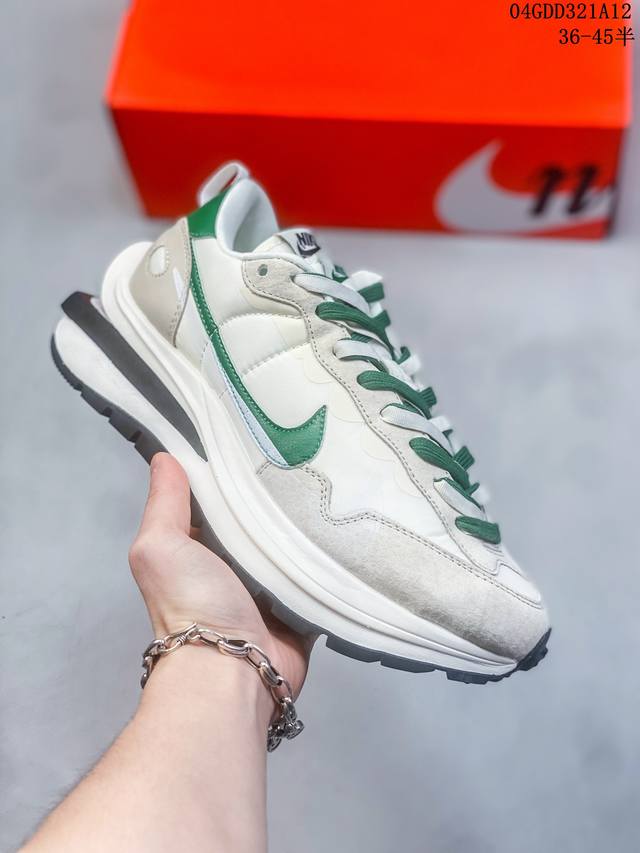 核心私 耐克 Sacai X Nike Vaporwaffle 3.0 华夫三代 3.0走秀重磅联名款运动鞋，男女鞋真标半码制，升级正确5层组合鞋底型，东莞百宏