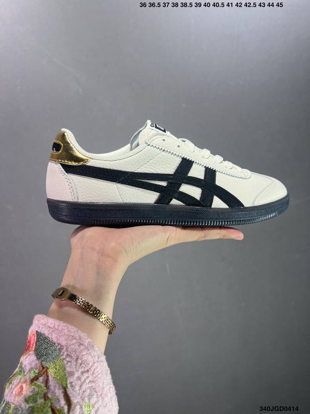 公司级亚瑟士 Onitsuka Tiger Tokuten 复古低帮休闲跑鞋 炎夏必备 Tokuten的灵感来源于80年代的室内用鞋 T-Toe前足补强设计 室