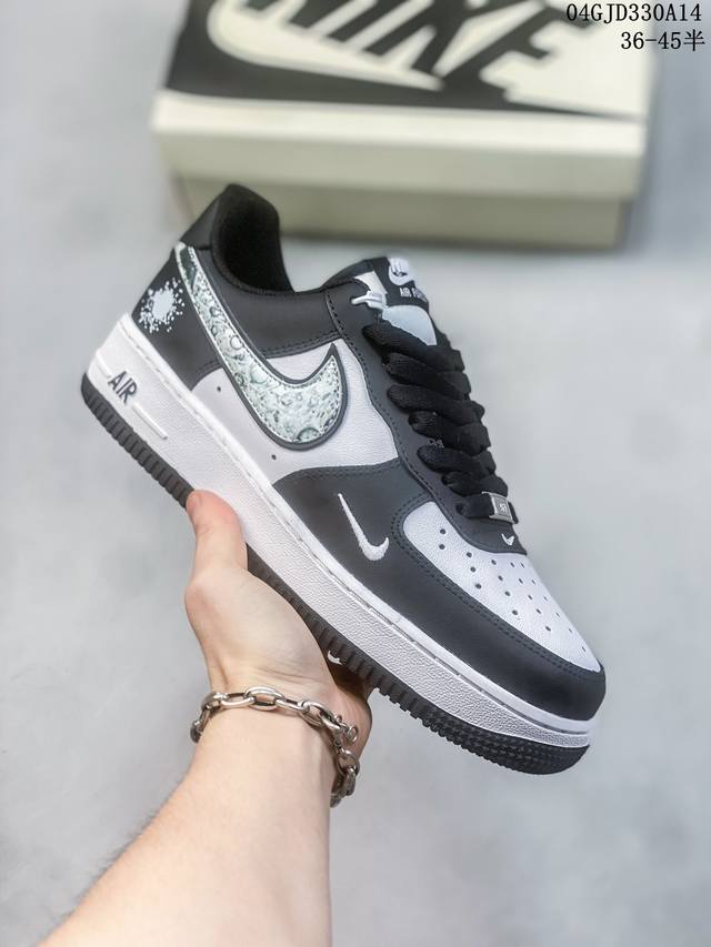 核心私 公司级带半码 耐克nike Air Force 1 Low 空军一号低帮休闲板鞋 打造纯正空军版型#专注外贸渠道 全掌内置蜂窝气垫 #原盒配件 原厂中底