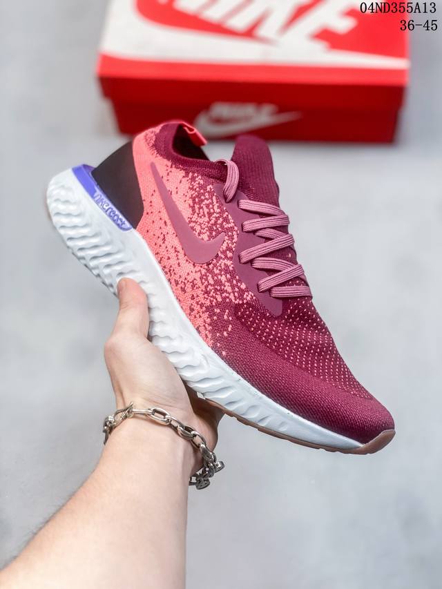 Nike Epic React Flyknit 男女飞线泡沫缓震跑鞋 Aq0067 Aq0070 尺码：36-45 编码：04Nd355A13