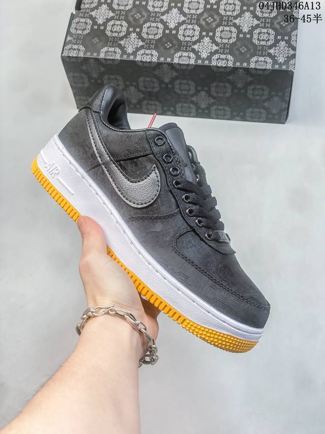 公司级带半码 耐克nike Air Force 1 Low 空军一号低帮休闲板鞋 打造纯正空军版型#专注外贸渠道 全掌内置蜂窝气垫 #原盒配件 原厂中底钢印、拉