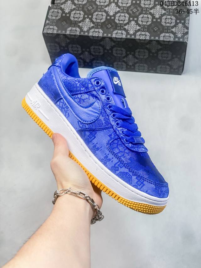 公司级带半码 耐克nike Air Force 1 Low 空军一号低帮休闲板鞋 打造纯正空军版型#专注外贸渠道 全掌内置蜂窝气垫 #原盒配件 原厂中底钢印、拉