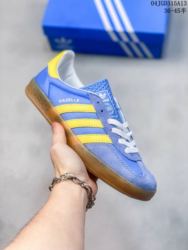 Ad Originals Handball Spzl 棕红色 原装公司级 外贸鬼佬指定订单 Ad Handball Spezial， 选用麂皮制作鞋身，附装饰鞋