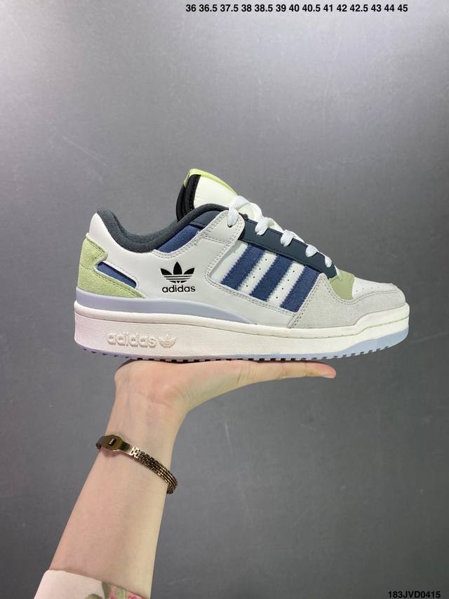 公司级adidas Originals Forum 全新配色 纯原版本 Forum Low入诞生于1984年的经典复古篮球鞋adidas Originals F