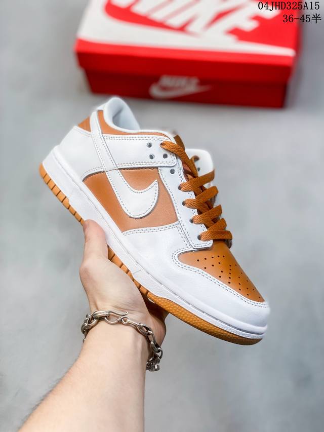 公司级带半码 耐克nike Sb Dunk Low 扣篮系列复古低帮休闲运动滑板板鞋。采用脚感柔软舒适zoomair气垫，有效吸收滑板等极限运动在落地时带来的冲