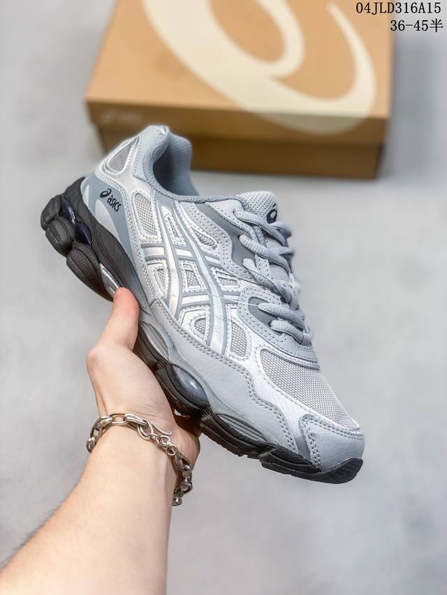 Asics Gel-Nyc男女复古运动鞋老爹鞋1201A789-100-001-250-102 尺码：36-45半 编码；04Jld316A15