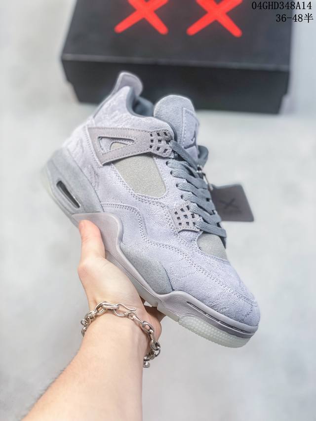 公司级带半码 新款air Jordan 4 Reteo Aj4乔4低帮实战运动篮球鞋 尺码36-48半 编码： 04Ghd348A15