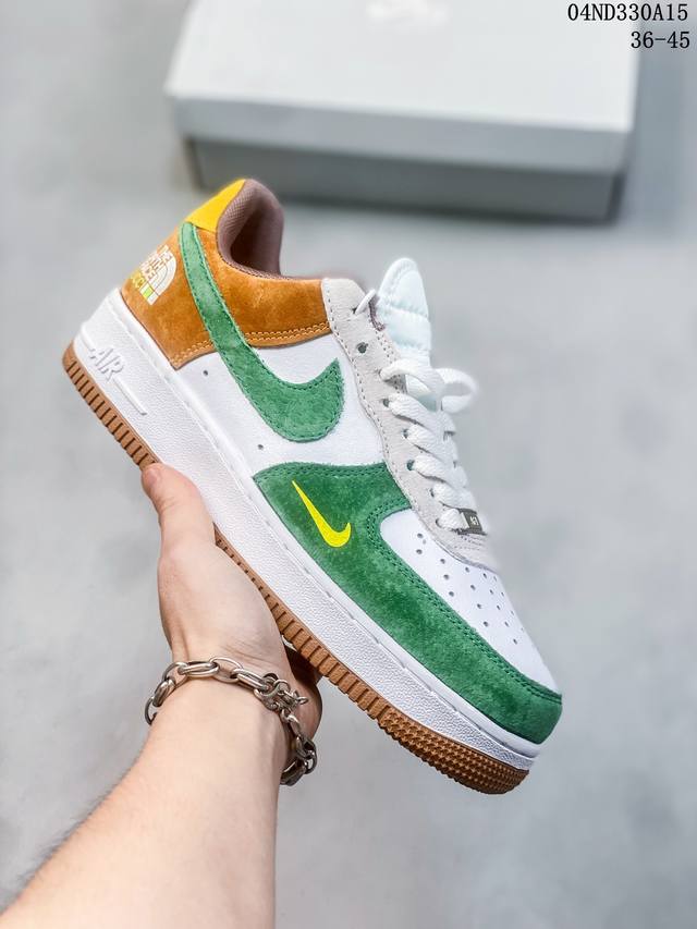 公司级带半码 耐克nike Air Force 1 Low 空军一号低帮休闲板鞋 打造纯正空军版型#专注外贸渠道 全掌内置蜂窝气垫 #原盒配件 原厂中底钢印、拉