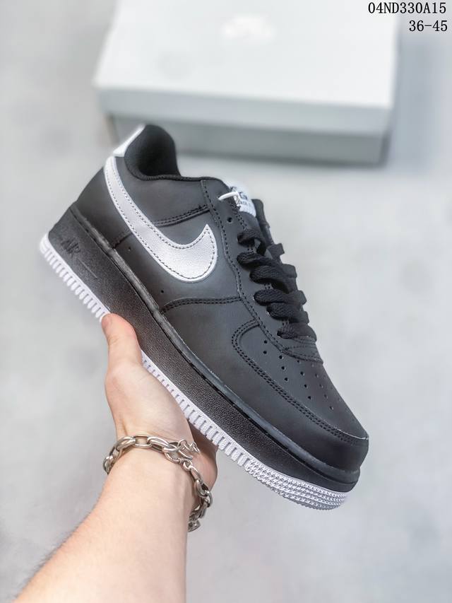 公司级带半码 耐克nike Air Force 1 Low 空军一号低帮休闲板鞋 打造纯正空军版型#专注外贸渠道 全掌内置蜂窝气垫 #原盒配件 原厂中底钢印、拉