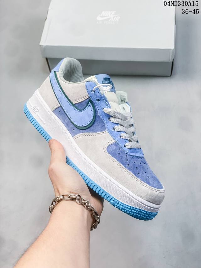 公司级带半码 耐克nike Air Force 1 Low 空军一号低帮休闲板鞋 打造纯正空军版型#专注外贸渠道 全掌内置蜂窝气垫 #原盒配件 原厂中底钢印、拉