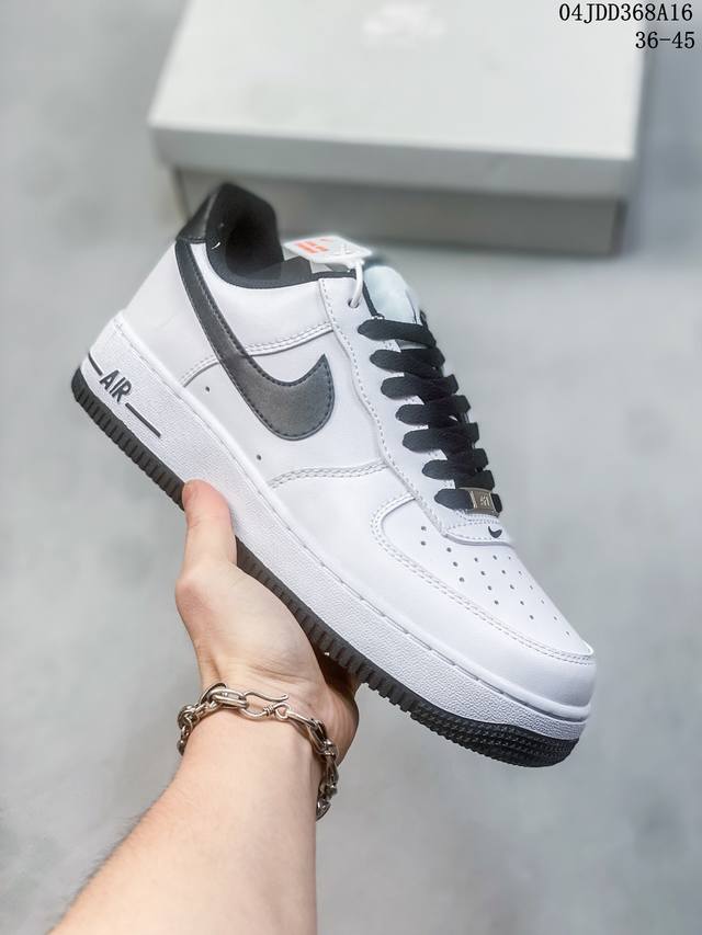 公司级带半码 耐克nike Air Force 1 Low 空军一号低帮休闲板鞋 打造纯正空军版型#专注外贸渠道 全掌内置蜂窝气垫 #原盒配件 原厂中底钢印、拉