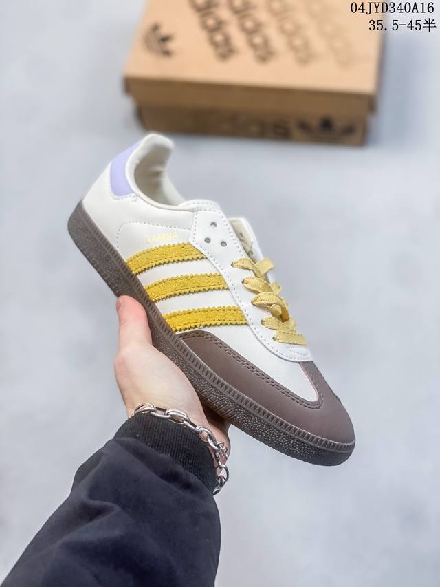 Adidas阿迪达斯originals Samba Og轻便舒适简约男女同款低帮板鞋 尺码35.5-45半 编码：04Jyd340A16