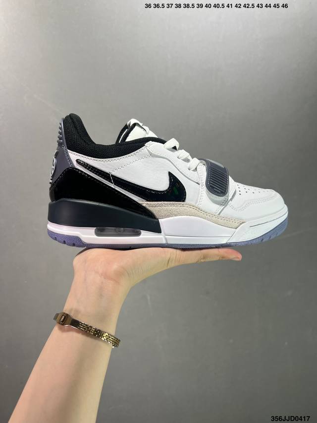 耐克 Nike Aj312 Air Jordan Legacy 312 Nrg“Pure White” 官方货号:Cd7069 141乔丹联名号称 “最强三合一