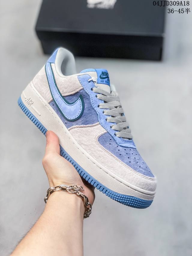 公司级带半码 耐克nike Air Force 1 Low 空军一号低帮休闲板鞋 打造纯正空军版型#专注外贸渠道 全掌内置蜂窝气垫 #原盒配件 原厂中底钢印、拉