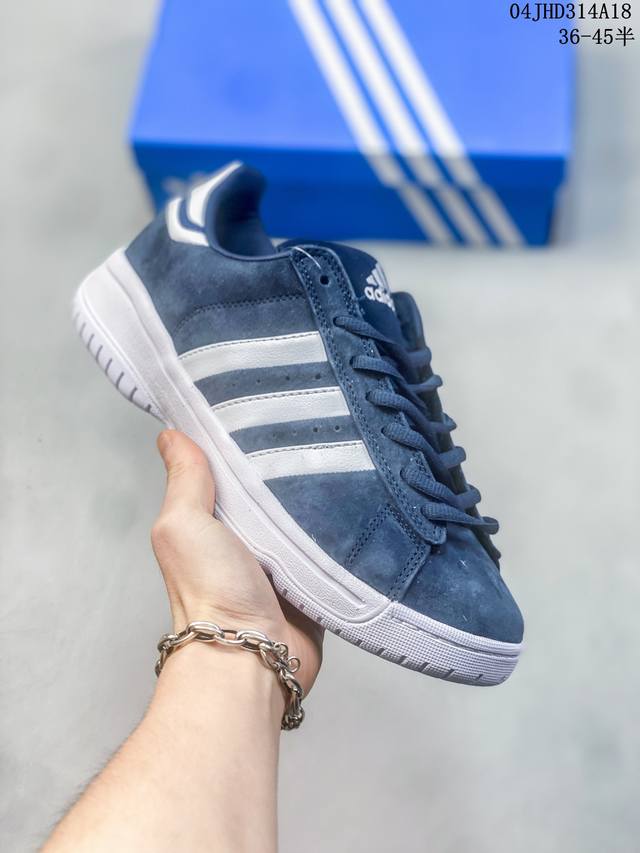 阿迪达斯atnos Adidas Originals Campus 新学院系列经典复古低帮百搭休闲运动板鞋 Id：04Jhd314A18