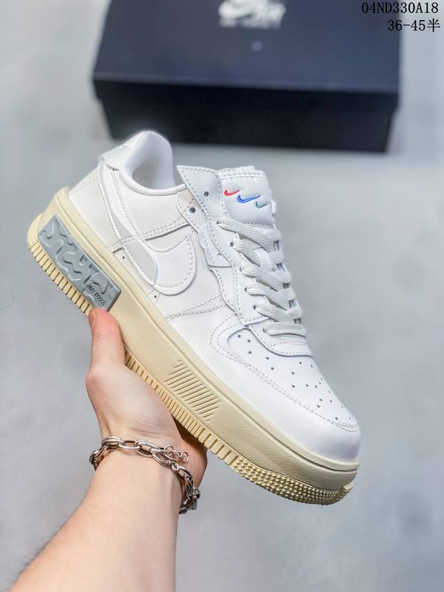 公司级带半码 耐克nike Air Force 1 Low 空军一号低帮休闲板鞋 打造纯正空军版型#专注外贸渠道 全掌内置蜂窝气垫 #原盒配件 原厂中底钢印、拉