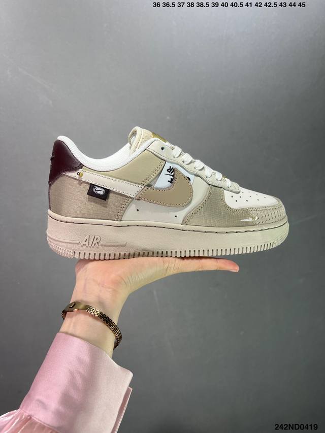 公司级特价nike Air Force 1 Low 原装级别 原楦头原纸板 打造纯正空军版型专注外贸渠道 全掌内置蜂窝气垫 原盒配件 原厂中底钢印、拉帮完美 货