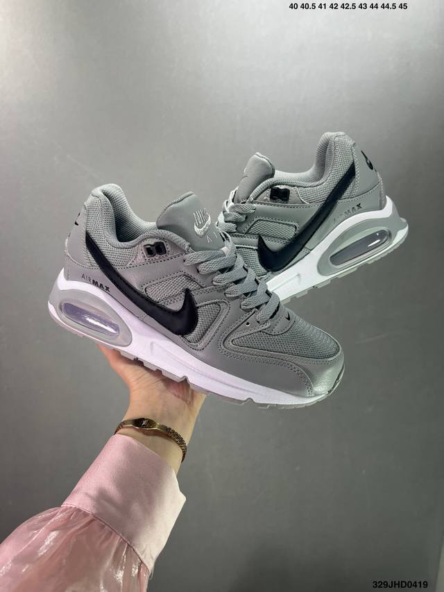 Nike 耐克 网面拼接 Nike耐克男鞋秋新款nike Air Max Command运动鞋防滑耐磨低帮轻便跑步鞋 ！ 货号：629993 100 尺码：40