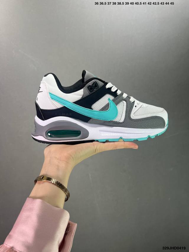 Nike 耐克 网面拼接 Nike耐克男鞋秋新款nike Air Max Command运动鞋防滑耐磨低帮轻便跑步鞋 ！ 货号：629993 100 尺码：40